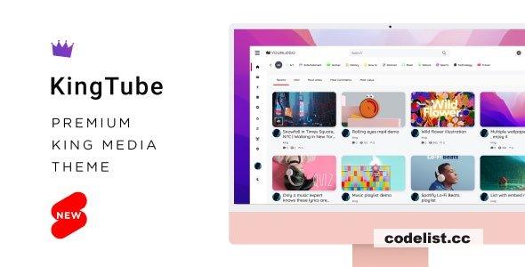 KingTube - Video Magazine KingMedia Theme - 6 July 2026