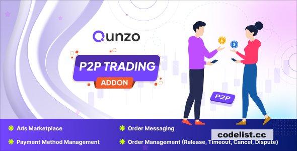 Qunzo - P2P Trading Module Addon v1.0