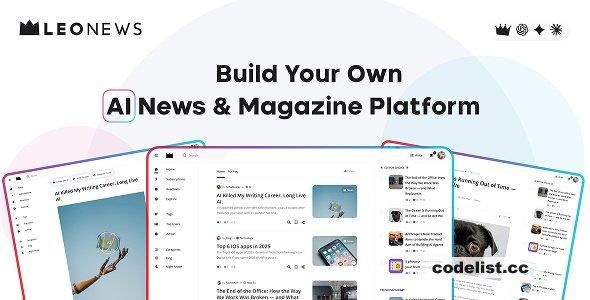 LeoNews - KingMedia Theme - AI News, Viral Magazine & Newspaper